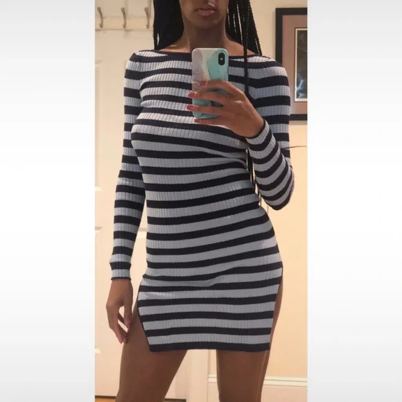 Forever 21 Dresses Ribbed Boatneck Mini Dress Poshmark